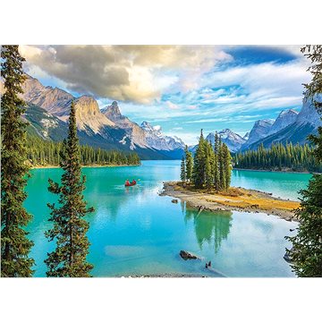 Eurographics Puzzle Maligne Lake, Alberta 1000 dílků (628136654302)