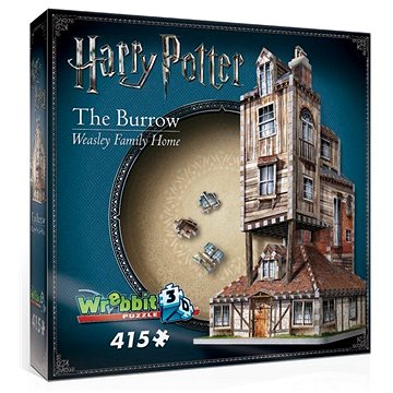 Wrebbit 3D puzzle Harry Potter: Doupě 415 dílků (665541010118)