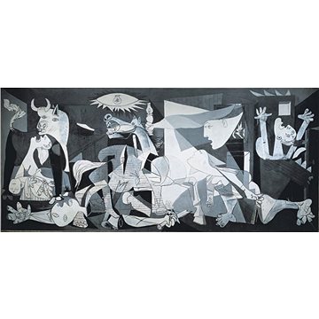 Educa Panoramatické puzzle Guernica, Pablo Picasso 3000 dílků (8412668115026)