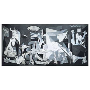 Educa Miniaturní puzzle Guernica, Pablo Picasso 1000 dílků (8412668144606)