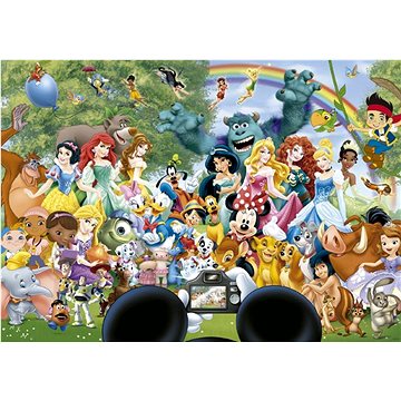 Educa Puzzle Úžasný svět Disney II 1000 dílků (8412668162976)
