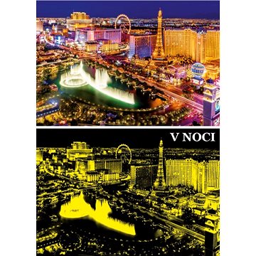 Educa Svítící puzzle Las Vegas 1000 dílků (8412668167612)