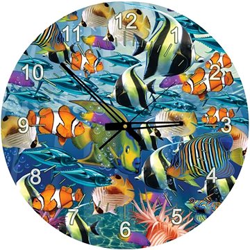 Art Puzzle hodiny Svět mořských ryb 570 dílků (8697950842921)