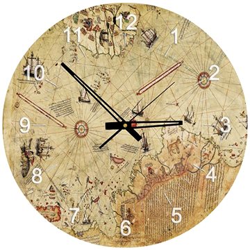 Art Puzzle hodiny Mapa kapitána Reise 570 dílků (8697950842976)