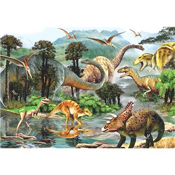 Anatolian Puzzle Svět pravěkých dinosaurů 260 dílků (8698543132887)
