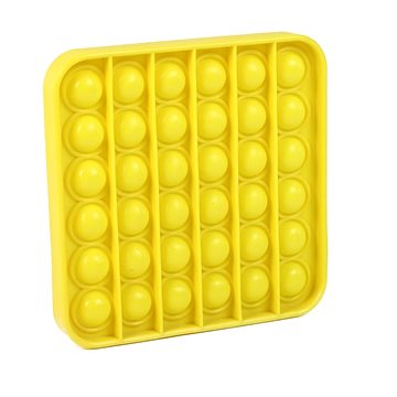 Pop it - čtverec žlutý (ASSRT8590687200562d)
