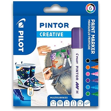PILOT Pintor Medium Creative, sada 6 ks (3131910517436)