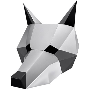 PolyPaper - 3D Papírová maska - Vlk (617669445310)