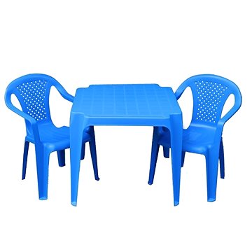 IPAE - sada modrá 2 židličky a stoleček (8595105770061)