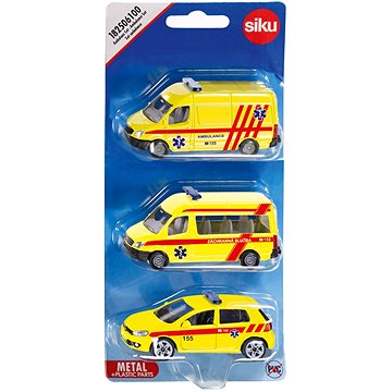 Značka SIKU - Siku - Ambulancia, sada 3 áut CZ