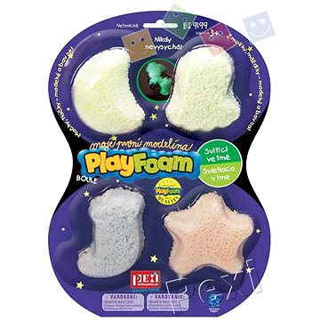 PlayFoam Boule 4pack - svítící (086002091994)