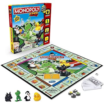 Monopoly Junior CZ nové figurky (5010993584376)