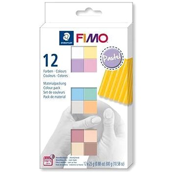 FIMO soft sada 12 barev Pastel (4007817053423)
