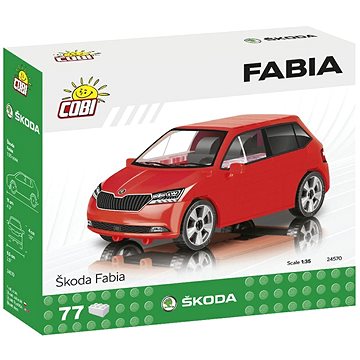 Cobi Škoda Fabia model 2019 1:35 (5902251245702)