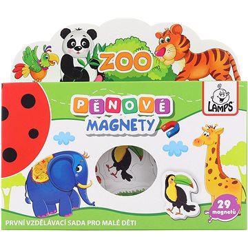 Pěnové magnety Zoo (4820195057193)