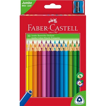 FABER-CASTELL Jumbo, 30 barev (8991761345030)