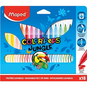 MAPED Color Peps Jungle 18 barev (3154148454212)