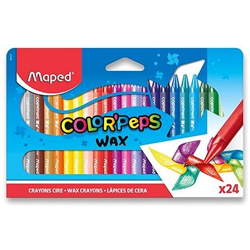 MAPED Color Peps Wax, 24 barev (3154148610137)