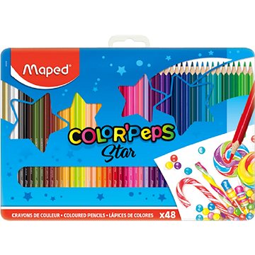 MAPED Color Peps Metal Box, 48 barev (3154148320586)