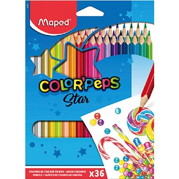 MAPED Color Peps, 36 barev (3154148320173)