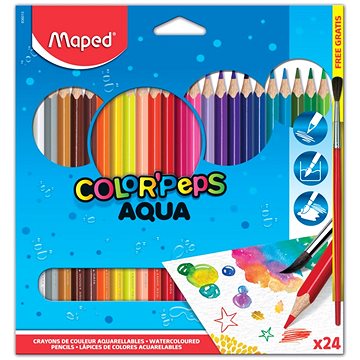 MAPED Color Peps Aqua, 24 barev (3154148360131)