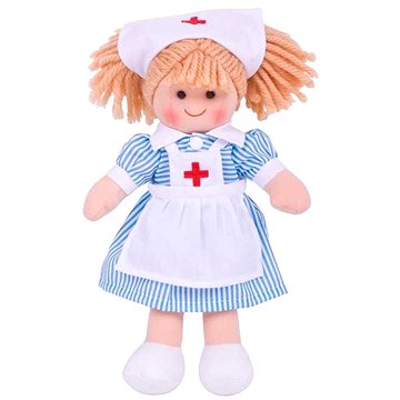 Bigjigs zdravotní sestřička Nancy 25 cm (691621350119)