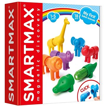 SmartMax - Moje první Safari zvířátka - 18 ks (5414301249856)