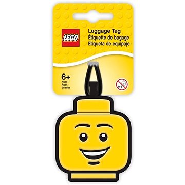 LEGO Iconic Jmenovka na zavazadlo - Hlava kluka (4895028511678)