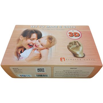 iQtech 3D Baby 4 odlitky děti do 12 měsíců (iQ00379)