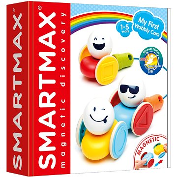 SmartMax - Moje první magnetická autíčka - 7 ks (5414301250593)