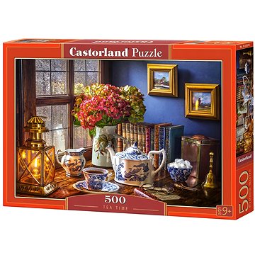 CASTORLAND Puzzle Čas na čaj 500 dílků (5904438053070)