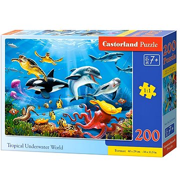 CASTORLAND Puzzle Oceán 200 dílků (5904438222094)