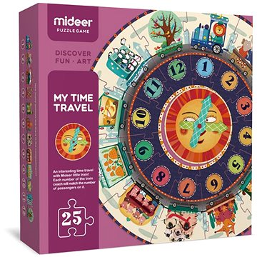 Mideer Mé první puzzle - Cestování časem (6936352530206)