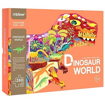 Mideer puzzle velkých zvířat - dinosauří svět (6936352530831)
