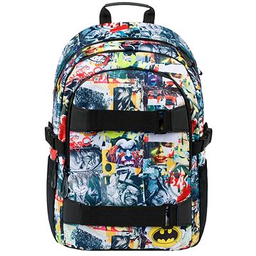 BAAGL Školní batoh Skate Batman Komiks (8595689314224)