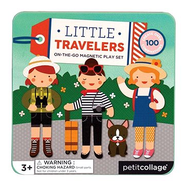 Petit Collage Magnetická knížka Cestování (0736313543766)