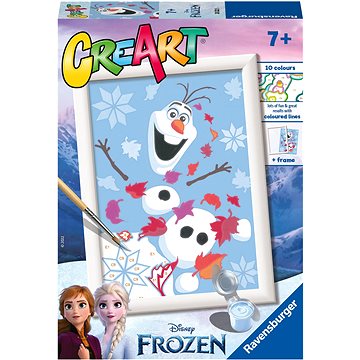 Ravensburger Kreativní a výtvarné hračky 202225 CreArt Disney: Ledové království: Rozesmátý Olaf (4005556202225)
