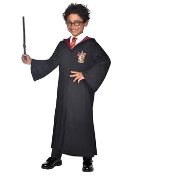Dětský kostým - plášť Harry - čaroděj - vel. 6-8 let (194099057141)