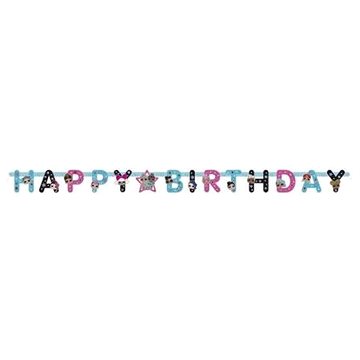 Girlanda narozeniny - happy birthday - lol surprise -182 cm (11179209118)