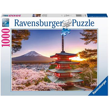 Ravensburger 170906 Rozkvetlé třešně v Japonsku 1000 dílků (4005556170906)