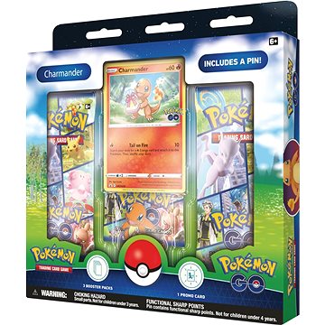 Pokémon TCG: Pokémon GO - Pin Box - Charmander (ASSRT0820650850813b)