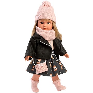 Llorens 54040 Carla - realistická panenka s měkkým látkovým tělem - 40 cm (8426265540402)