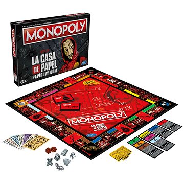 Monopoly Papírový Dům CZ verze (5010994124250)