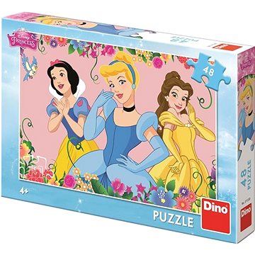 Dino Rozkvetlé princezny 48 puzzle nové (8590878371330)