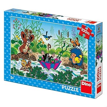 Dino Krtečkova plavba 100xl puzzle nové (8590878343429)