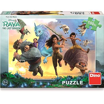 Dino Raya 100 xl puzzle (8590878343511)