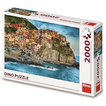 Dino Barevná Manarola 2000 puzzle (8590878561243)
