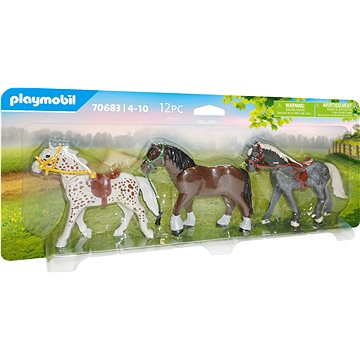 Playmobil 70999 3 koně: Fríský, Knabstrupský & Andaluský (4008789709998)