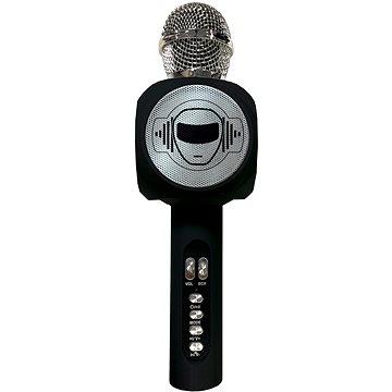 Lexibook Bezdrátový karaoke mikrofon iParty s vestavěným reproduktorem a světelnými efekty (3380743092386)