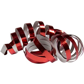 Serpentýny metalické červené - délka 4m - 2 kusy (8714572658010)